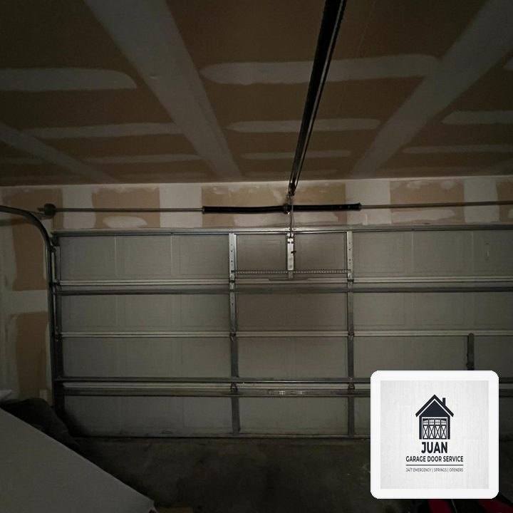 Off-Track Garage Door Emergency Realignment & Laser Calibration in Waller, WA