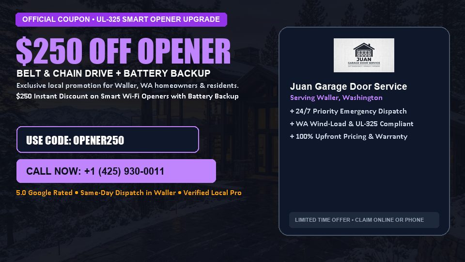 Juan Garage Door Service $250 OFF Premium LiftMaster Opener Installation